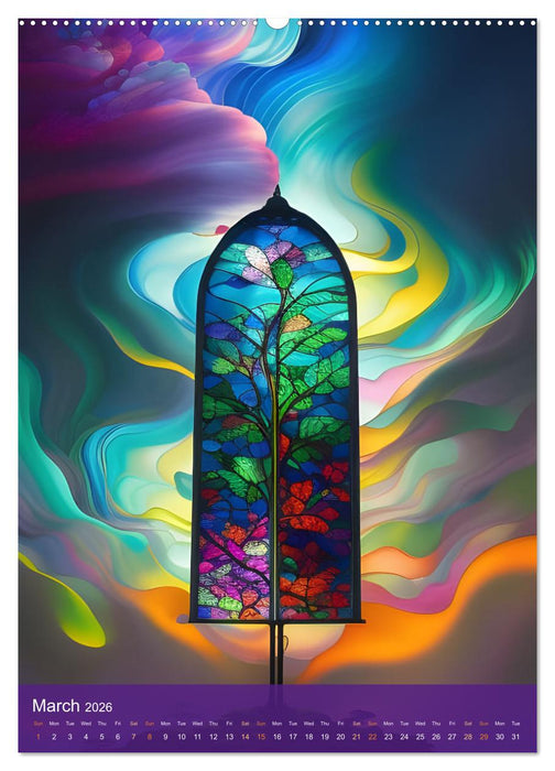 Prismatic Visions (CALVENDO Premium-Calendar 2026)