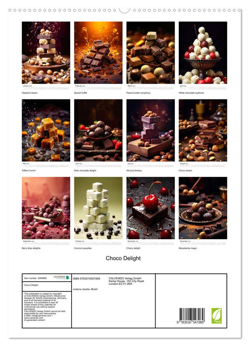 Choco Delight (CALVENDO Premium-Calendar 2026)