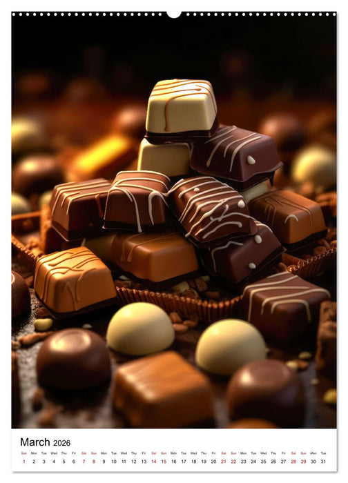 Choco Delight (CALVENDO Premium-Calendar 2026)