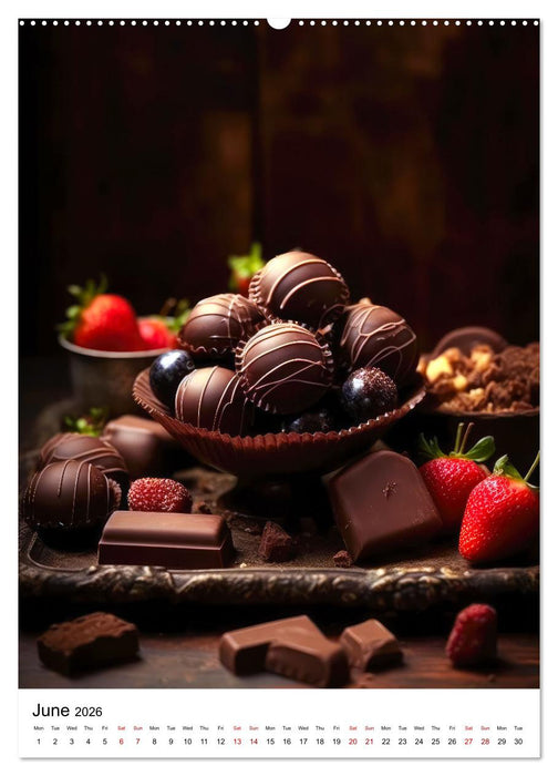 Choco Delight (CALVENDO Premium-Calendar 2026)