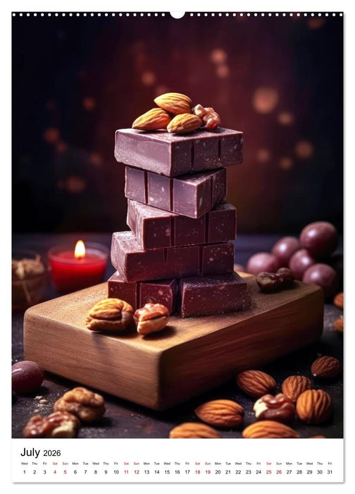 Choco Delight (CALVENDO Premium-Calendar 2026)