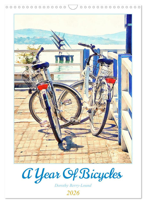 A Year Of Bicycles (CALVENDO Monthly Calendar 2026)