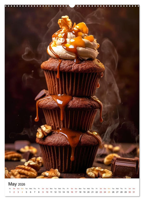 Yummy Cupcakes (CALVENDO Premium-Calendar 2026)