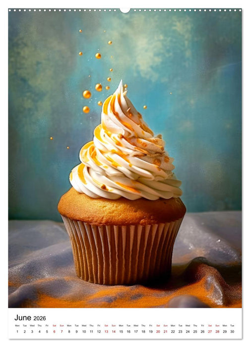 Yummy Cupcakes (CALVENDO Premium-Calendar 2026)