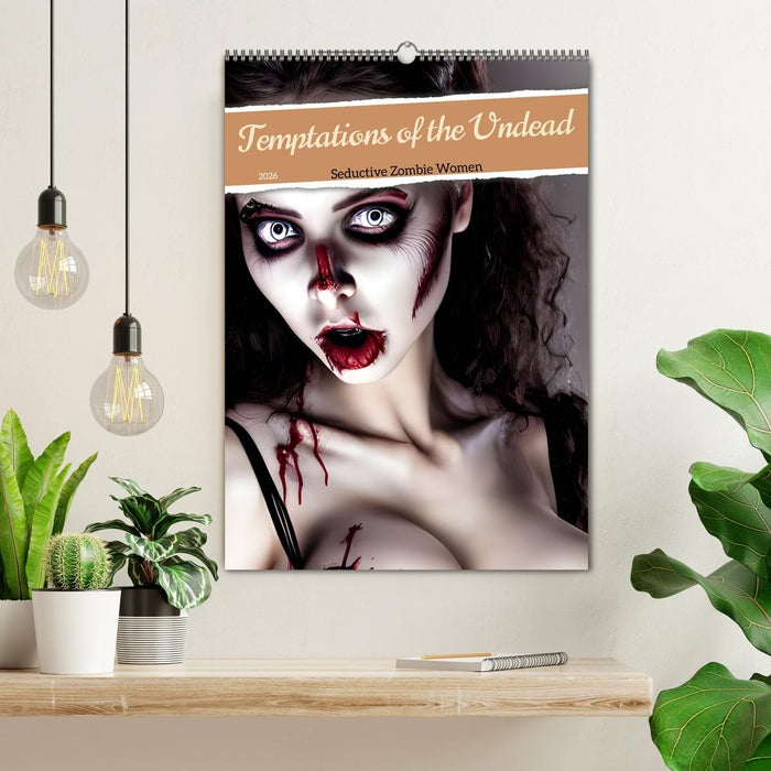 Temptations of the Undead (CALVENDO Monthly Calendar 2026)