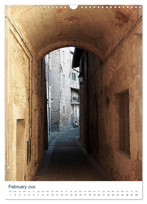 Umbrian Archways (CALVENDO Monthly Calendar 2026)