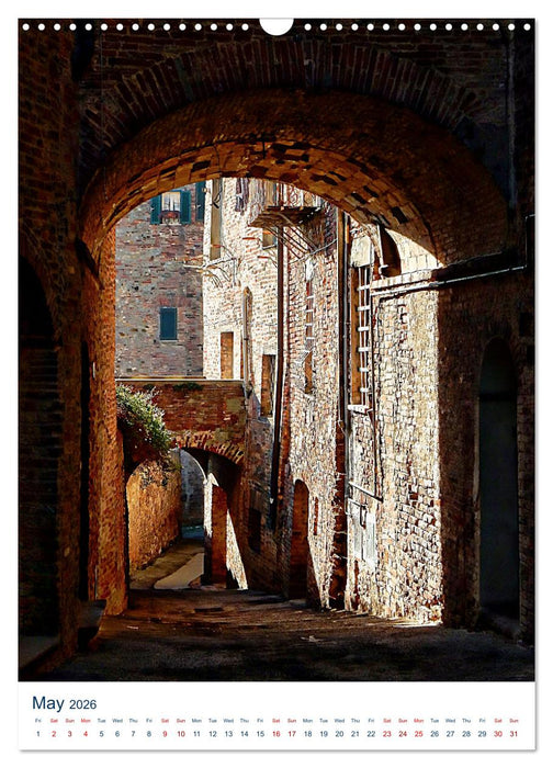 Umbrian Archways (CALVENDO Monthly Calendar 2026)
