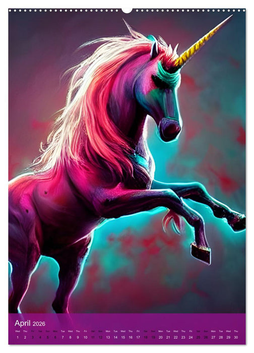 Zombiecorns (CALVENDO Monthly Calendar 2026)