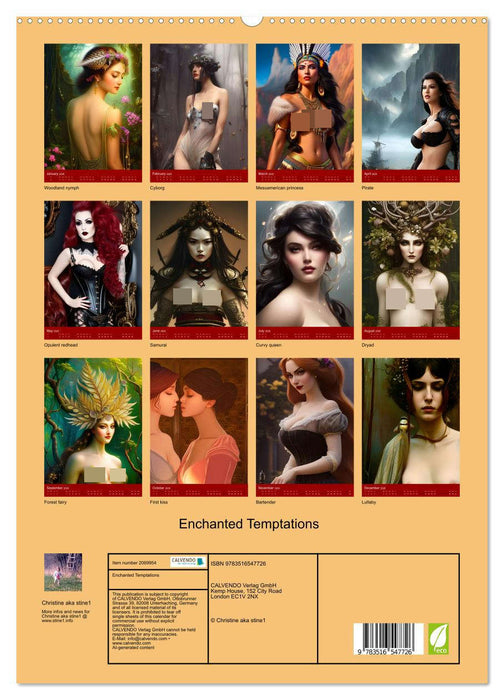 Enchanted Temptations (CALVENDO Premium-Calendar 2026)