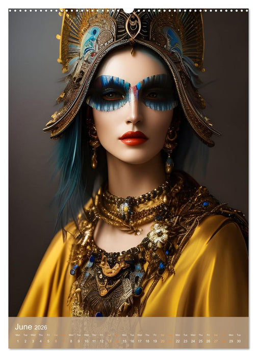 Future Fashion Unveiled (CALVENDO Premium-Calendar 2026)