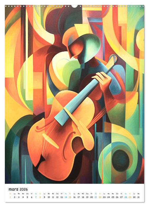 Ballade symphonique (CALVENDO Calendrier mensuel 2026)