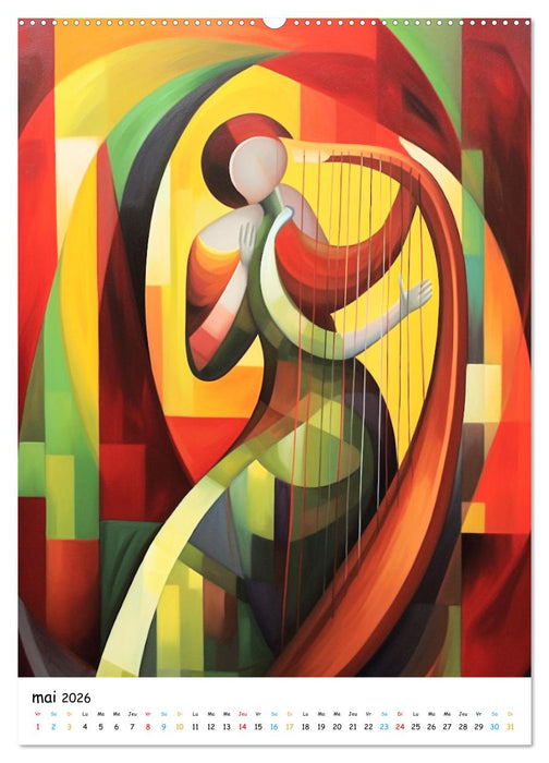 Ballade symphonique (CALVENDO Calendrier mensuel 2026)