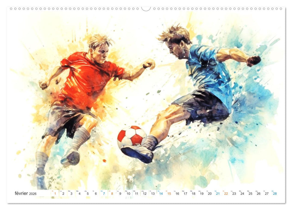 Les héros du terrain (CALVENDO Calendrier mensuel 2026)