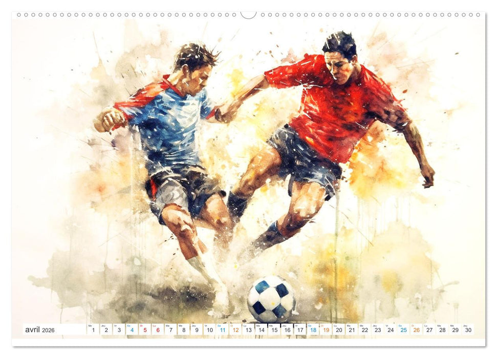 Les héros du terrain (CALVENDO Calendrier mensuel 2026)