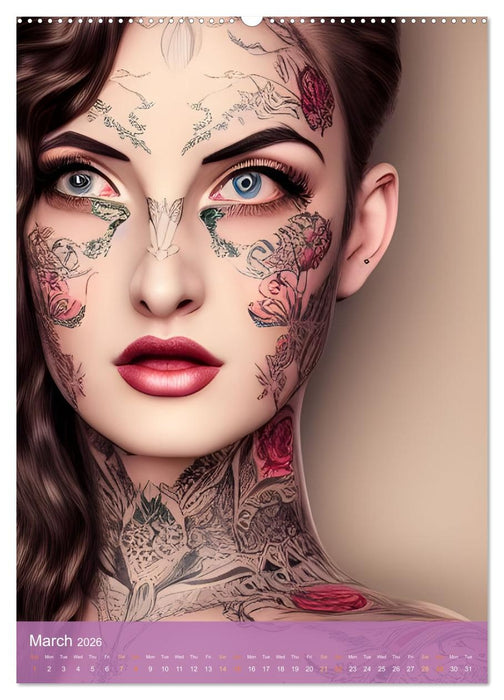 Inked Visions (CALVENDO Premium-Calendar 2026)