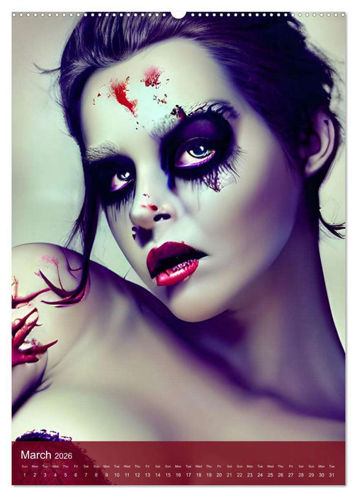 Temptations of the Undead (CALVENDO Premium-Calendar 2026)