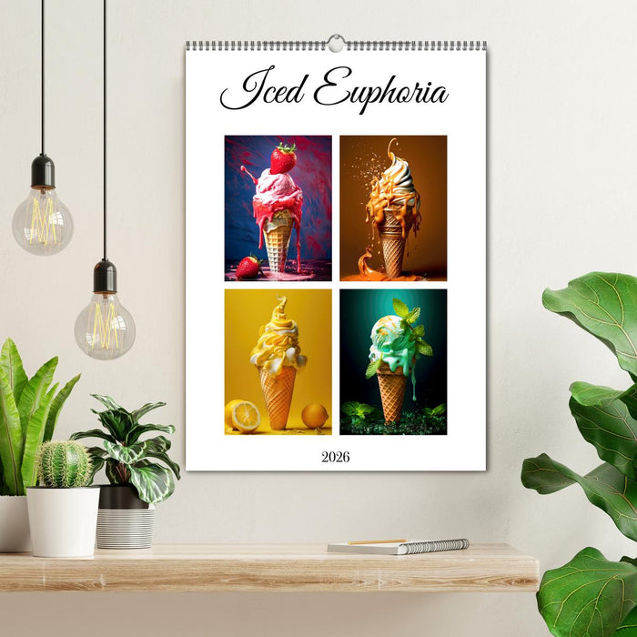 Iced Euphoria (CALVENDO Monthly Calendar 2026)