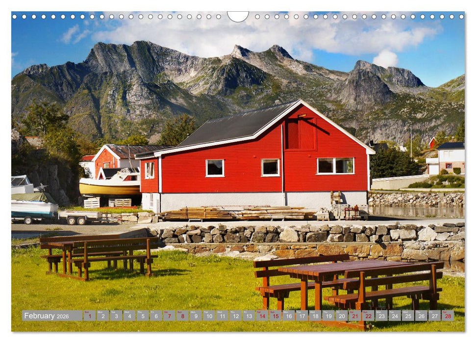 Lofoten Islands, Beauty of Nature (CALVENDO Monthly Calendar 2026)