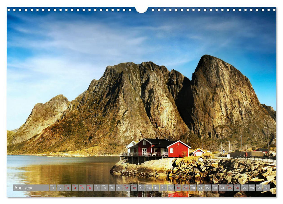 Lofoten Islands, Beauty of Nature (CALVENDO Monthly Calendar 2026)