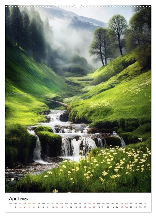 Rhythmic Nature (CALVENDO Monthly Calendar 2026)