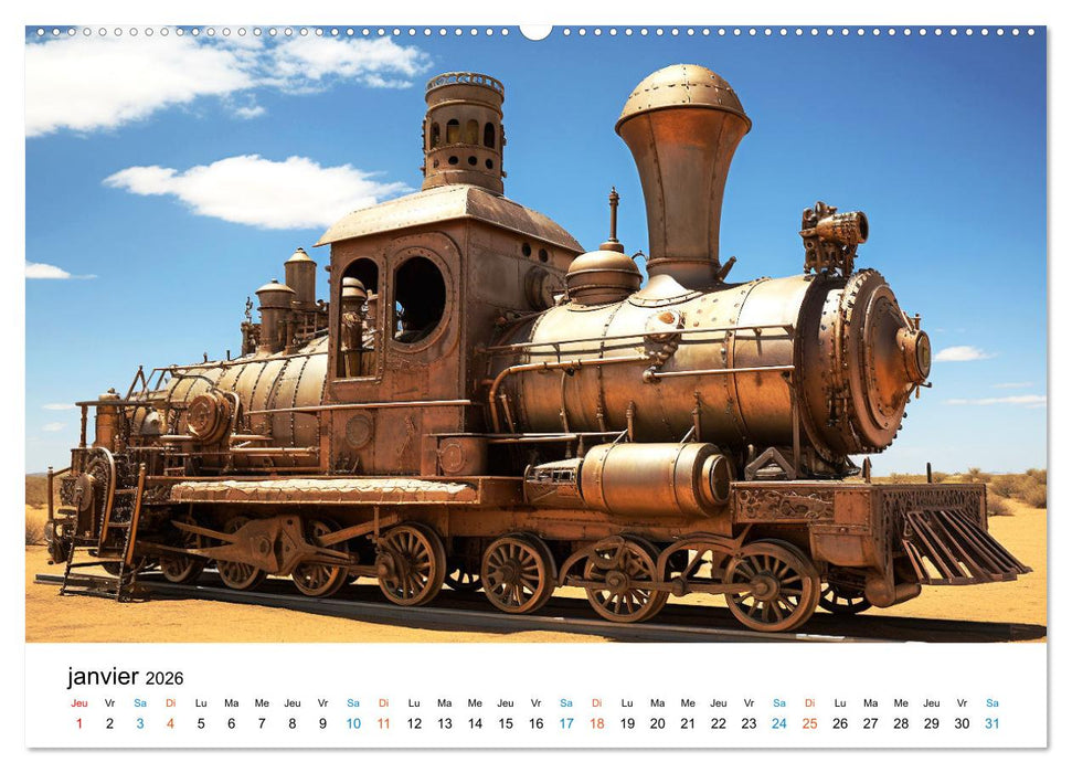 Mécaniques fantastiques (CALVENDO Calendrier mensuel 2026)