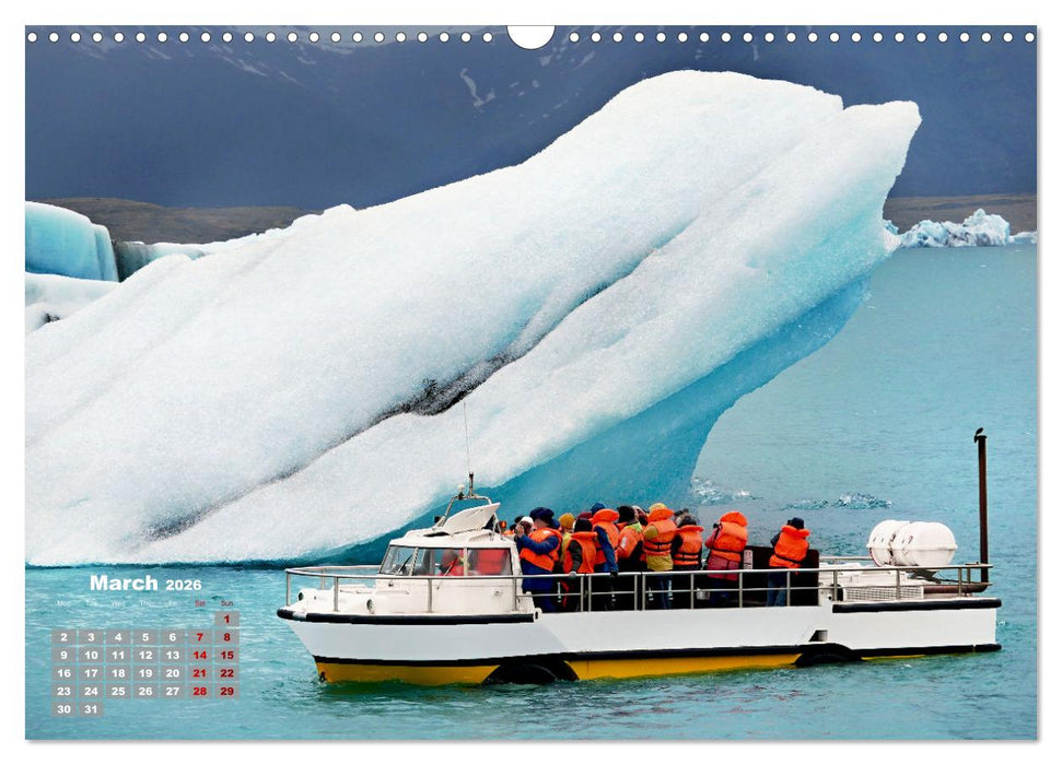 Natural Wonders, Fascinating Places in The World (CALVENDO Monthly Calendar 2026)