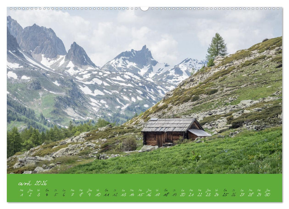 Le long de la Clarée, une rencontre avec la nature (CALVENDO Calendrier supérieur 2026)