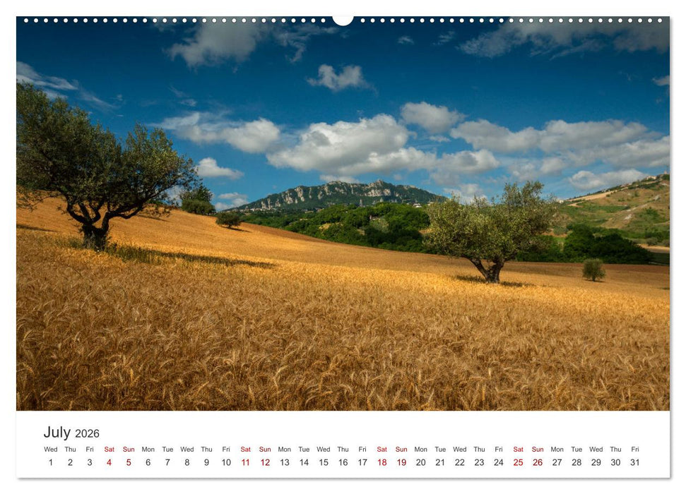 San Marino The oldest Republic in the world (CALVENDO Premium-Calendar 2026)