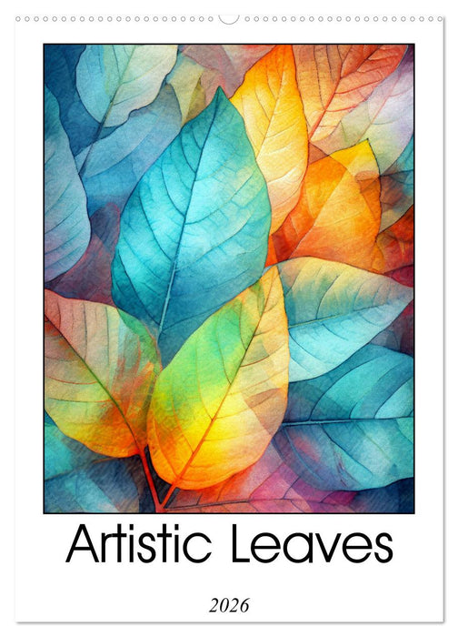 Artistic Leaves (CALVENDO Monthly Calendar 2026)