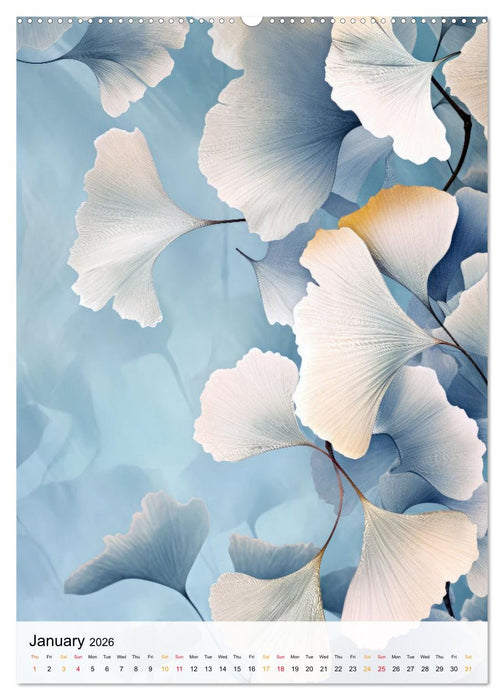 Artistic Leaves (CALVENDO Monthly Calendar 2026)