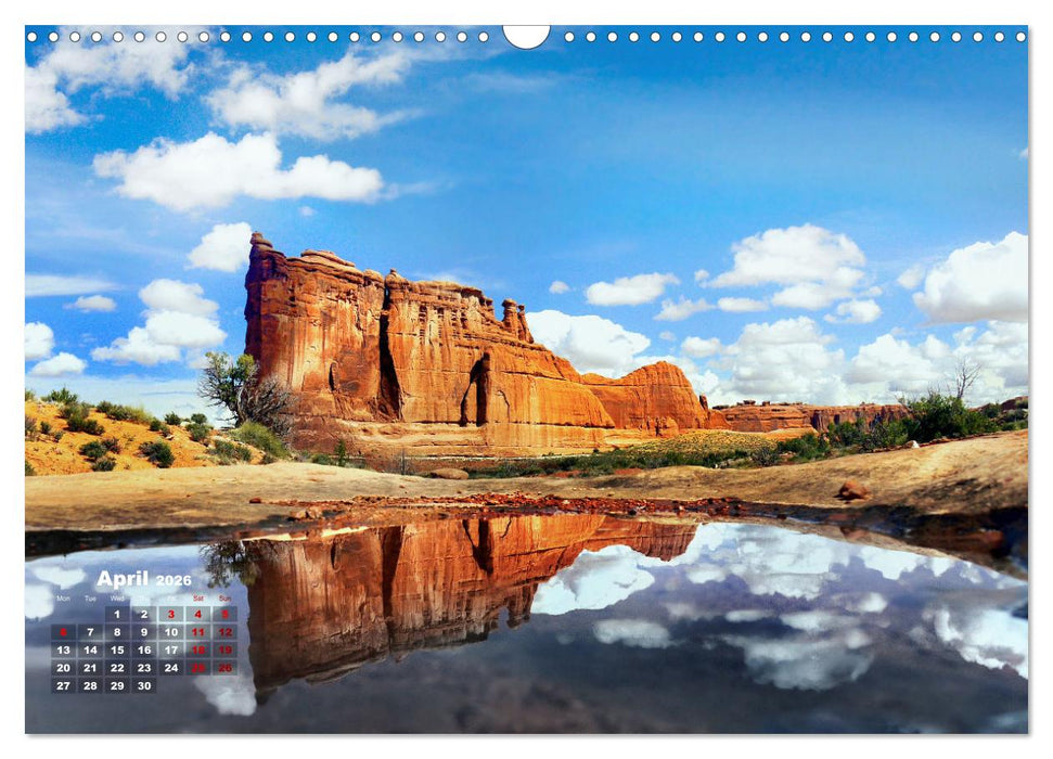 Arches Road Trip (CALVENDO Monthly Calendar 2026)