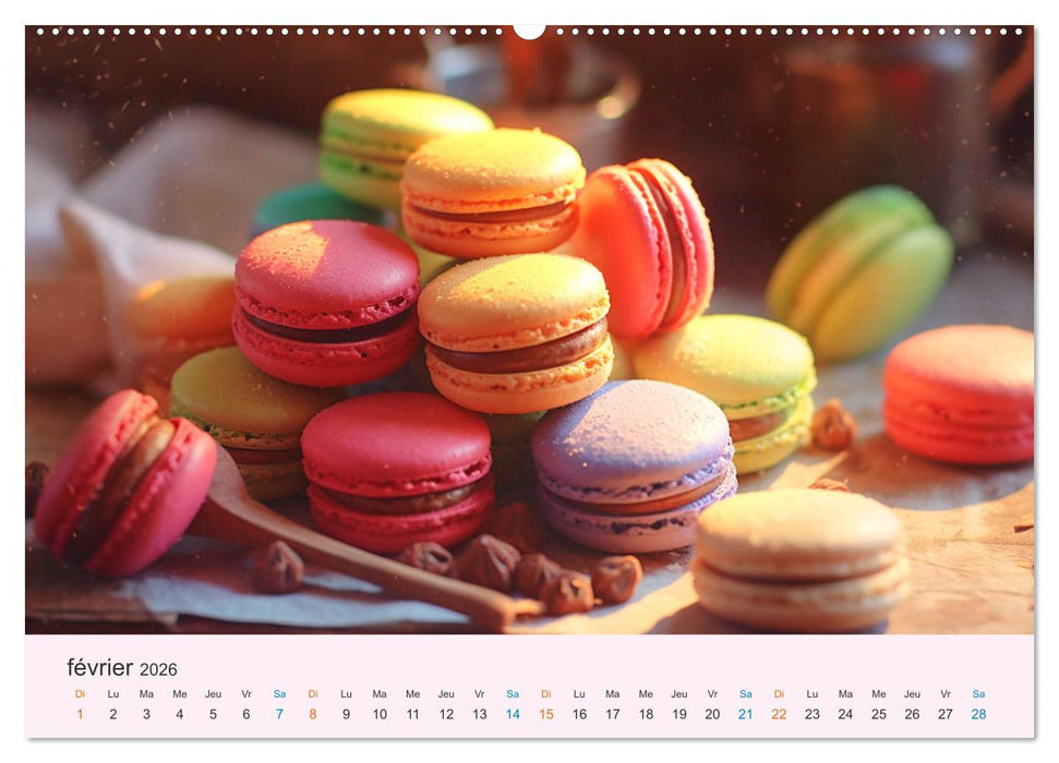 Les délices du temps (CALVENDO Calendrier supérieur 2026)