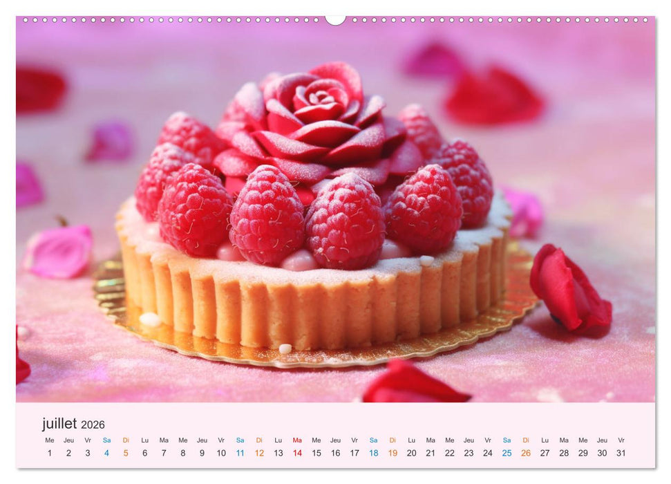 Les délices du temps (CALVENDO Calendrier supérieur 2026)