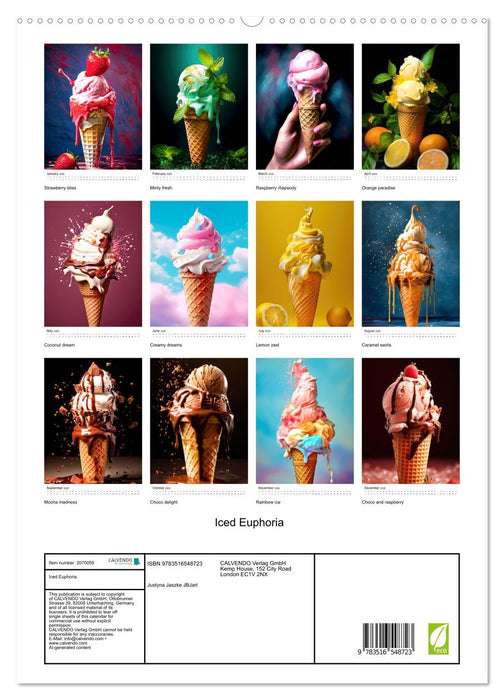 Iced Euphoria (CALVENDO Premium-Calendar 2026)