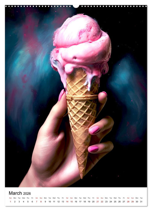 Iced Euphoria (CALVENDO Premium-Calendar 2026)