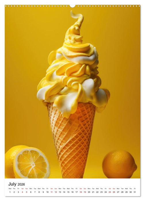 Iced Euphoria (CALVENDO Premium-Calendar 2026)