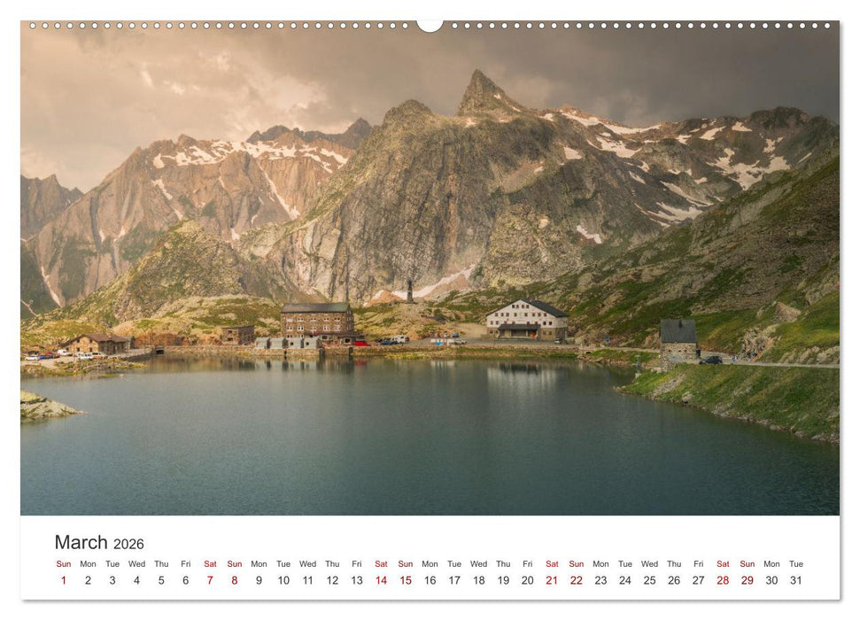 Aosta Valley and its nature (CALVENDO Premium-Calendar 2026)