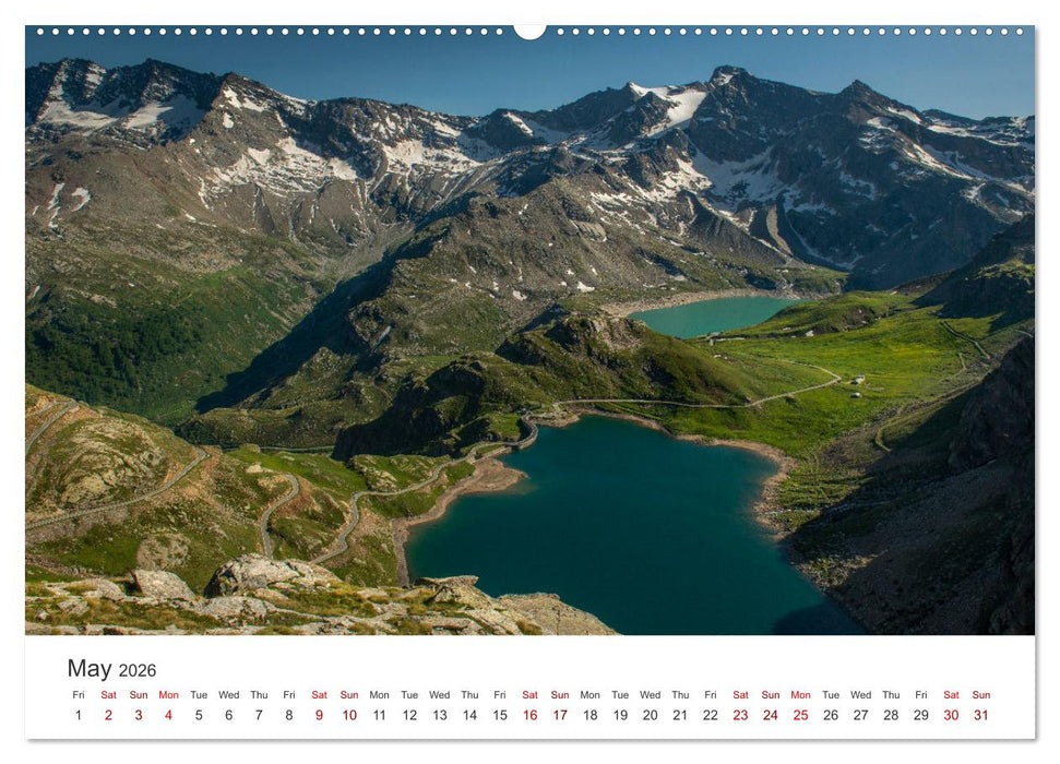 Aosta Valley and its nature (CALVENDO Premium-Calendar 2026)
