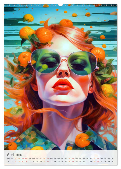 Flourishing Femmes (CALVENDO Premium-Calendar 2026)