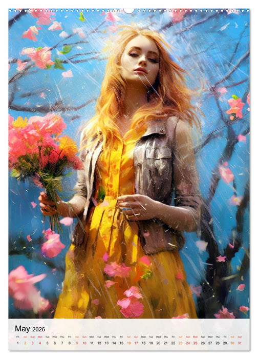 Flourishing Femmes (CALVENDO Premium-Calendar 2026)