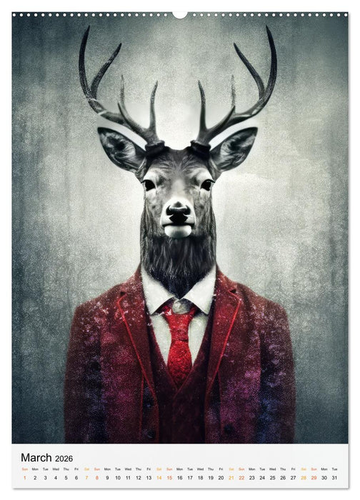 Animalia Fusion (CALVENDO Monthly Calendar 2026)