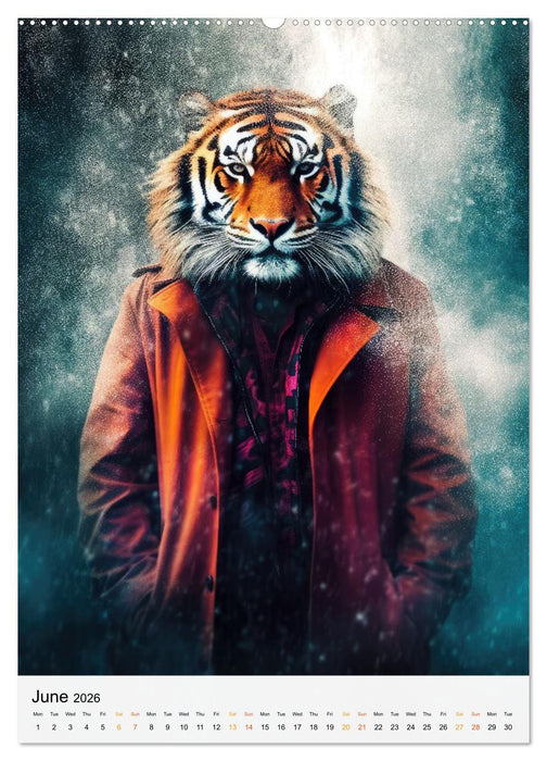 Animalia Fusion (CALVENDO Monthly Calendar 2026)