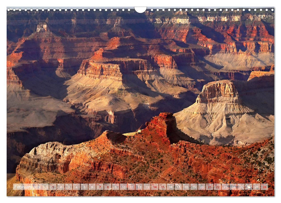 Grand Canyon National Park (CALVENDO Monthly Calendar 2026)