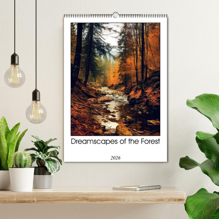 Dreamscapes of the Forest (CALVENDO Monthly Calendar 2026)