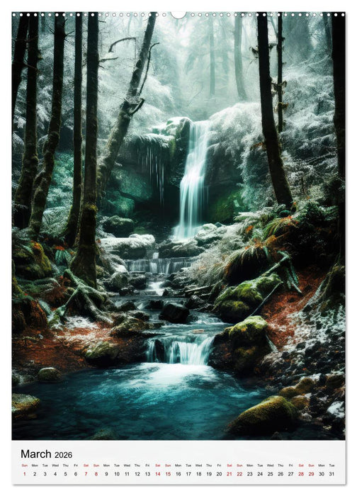 Dreamscapes of the Forest (CALVENDO Monthly Calendar 2026)