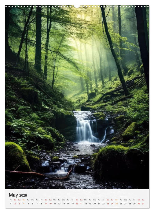 Dreamscapes of the Forest (CALVENDO Monthly Calendar 2026)