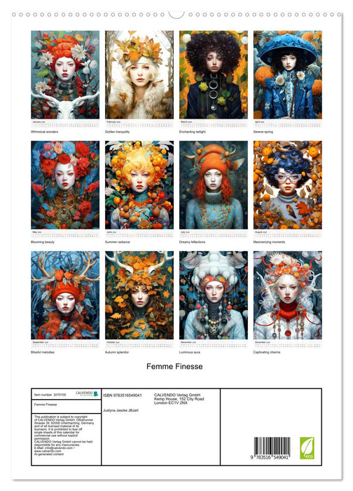Femme Finesse (CALVENDO Premium-Calendar 2026)