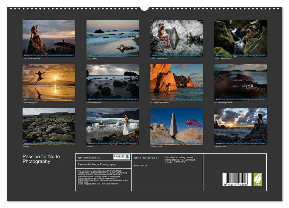 Passion for Nude Photography (CALVENDO Premium-Calendar 2026)