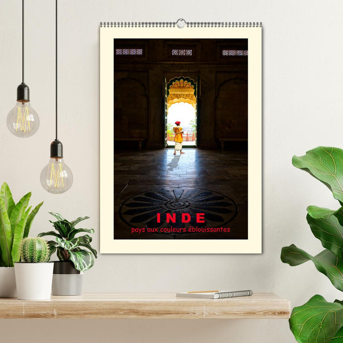 INDE pays aux couleurs éblouissantes (CALVENDO Calendrier mensuel 2026)