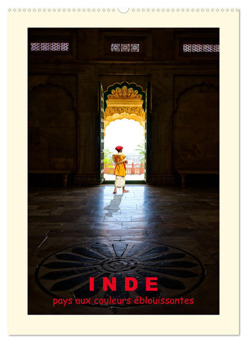INDE pays aux couleurs éblouissantes (CALVENDO Calendrier mensuel 2026)